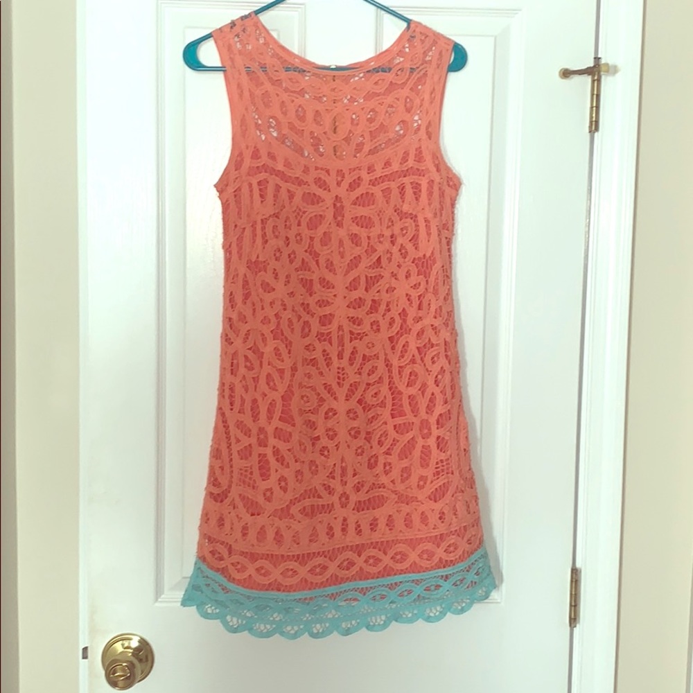 Lilly Pulitzer Choral Lace Dress